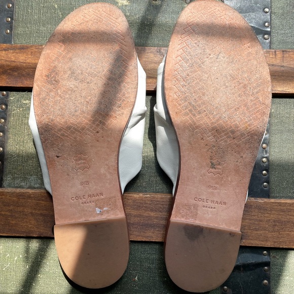 Cole Haan Leather slip-on sandals - Picture 3 of 4